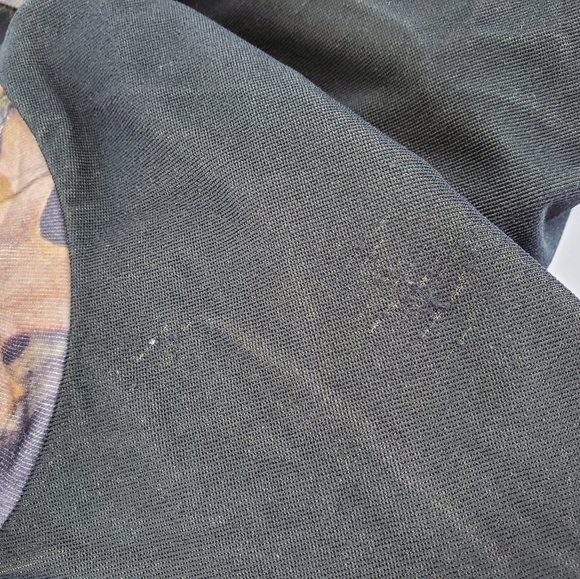 True Timber Black Hunting Shirt Camo Sleeves VTG Mens 2XL Lot of 3 USA Made S/S - Picture 12 of 13